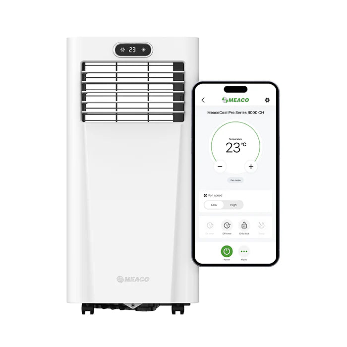 Meaco Pro 8000 BTU Portable Air Conditioning Unit With Heating MC800