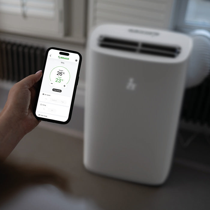 Meaco Cirro™ 14000 BTU Super Quiet Inverter Smart Portable Air Conditioner - Cooling Only - CIRRO14000PRO, Image 9 of 11