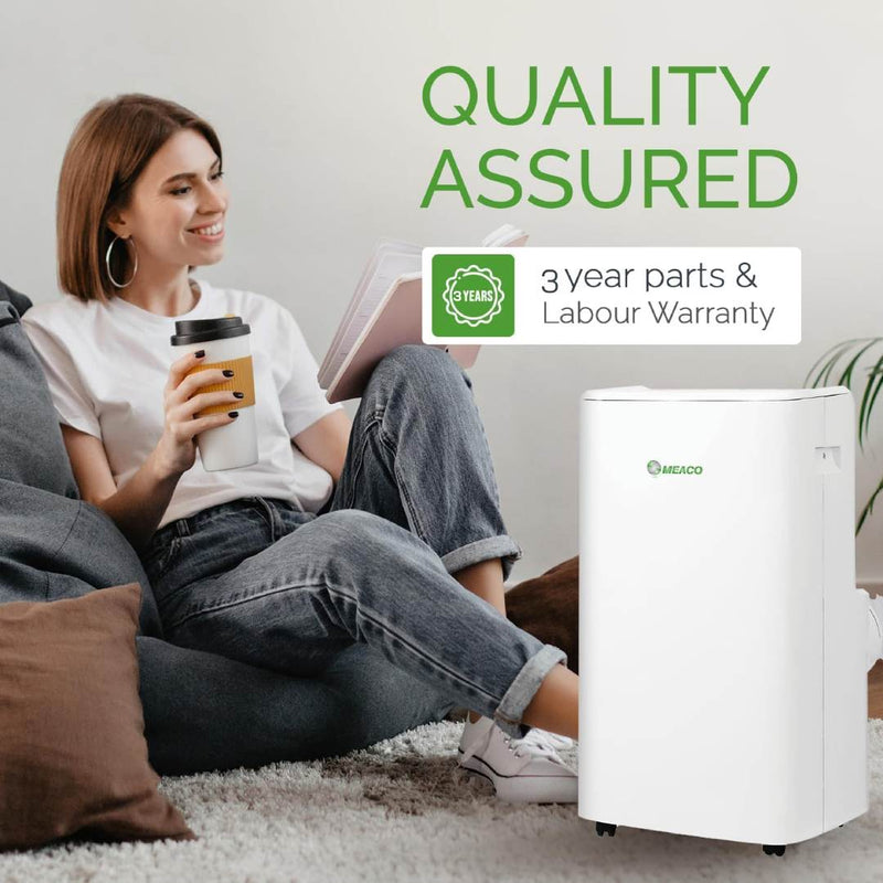 MeacoCool MC Series 12000 BTU Portable Air Conditioner - White - MC12000, Image 9 of 9