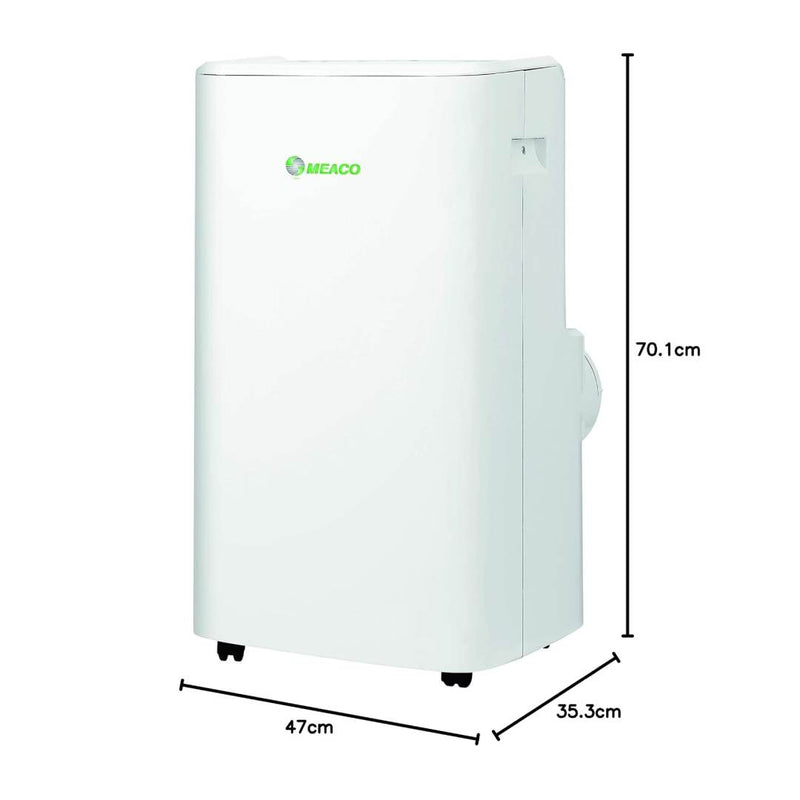 MeacoCool MC Series 12000 BTU Portable Air Conditioner - White - MC12000, Image 5 of 9