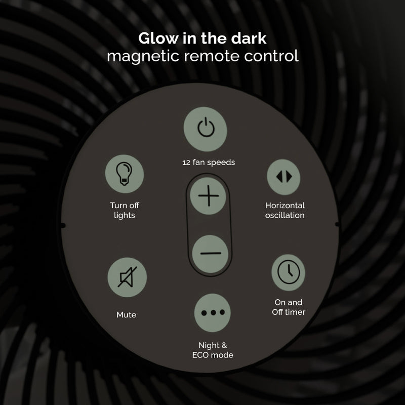 MeacoFan Sefte® 8 Inch Portable Battery Air Circulator - SEFTE8DS, Image 12 of 12