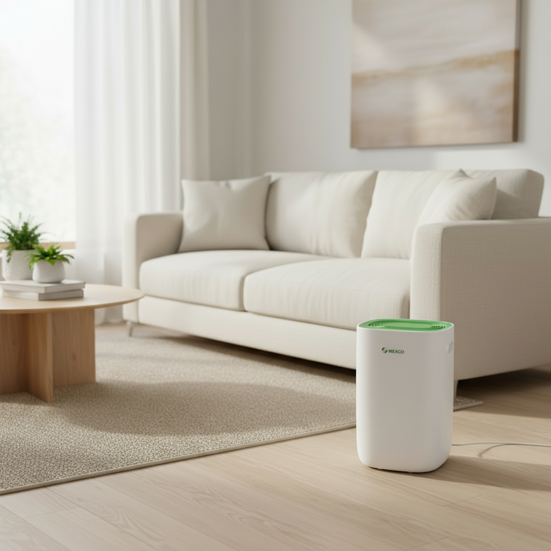 Meaco Dry ABC Range 10L Compressor Dehumidifier Green FREE 3 Year Warranty - ABC10L-G, Image 2 of 6