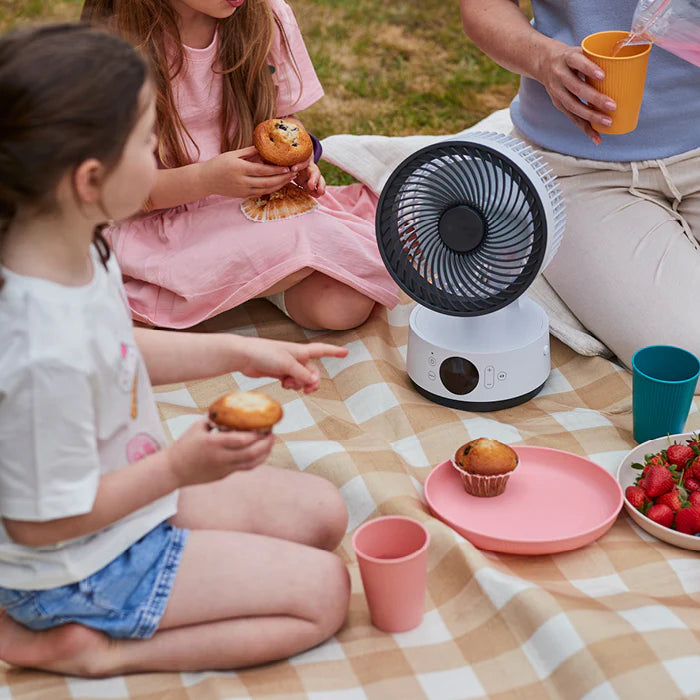 MeacoFan Sefte® 6 Inch Portable Battery Air Circulator - SEFTE6DS, Image 2 of 7